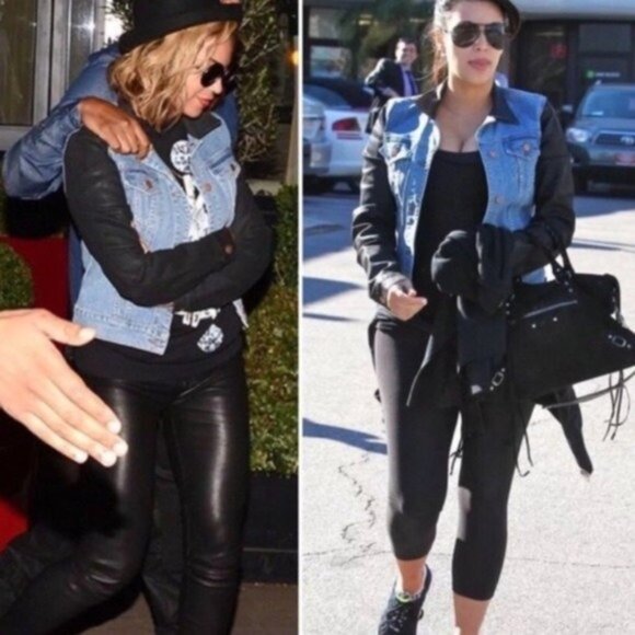 J Brand Two Tone Bowie Jean Jacket - Picture 4 of 11